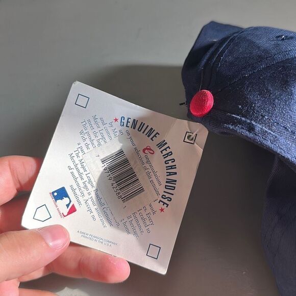 New Vintage 90s 2000s Men's Embroidered Cleveland Logo Baseball Cap OSFA - Picture 6 of 9